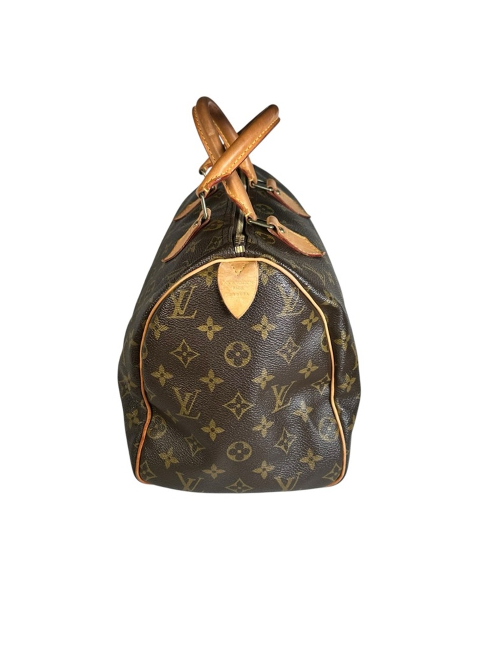 Louis Vuitton Speedy 30 Monogram  Brown Canvas Boston Top Handle Handbag 2018 - Picture 9 of 15